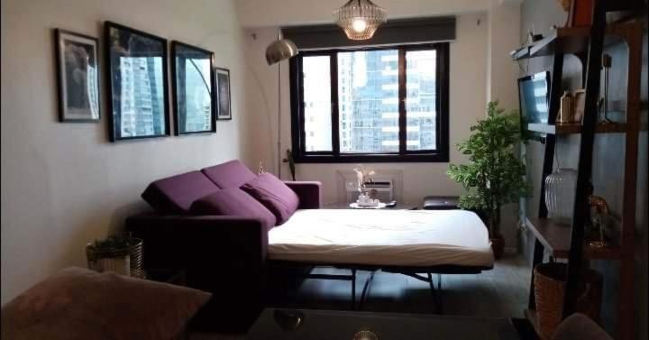 Spacious 1 Bedroom Unit Forbeswood Heights Taguig Oda fotoğraf
