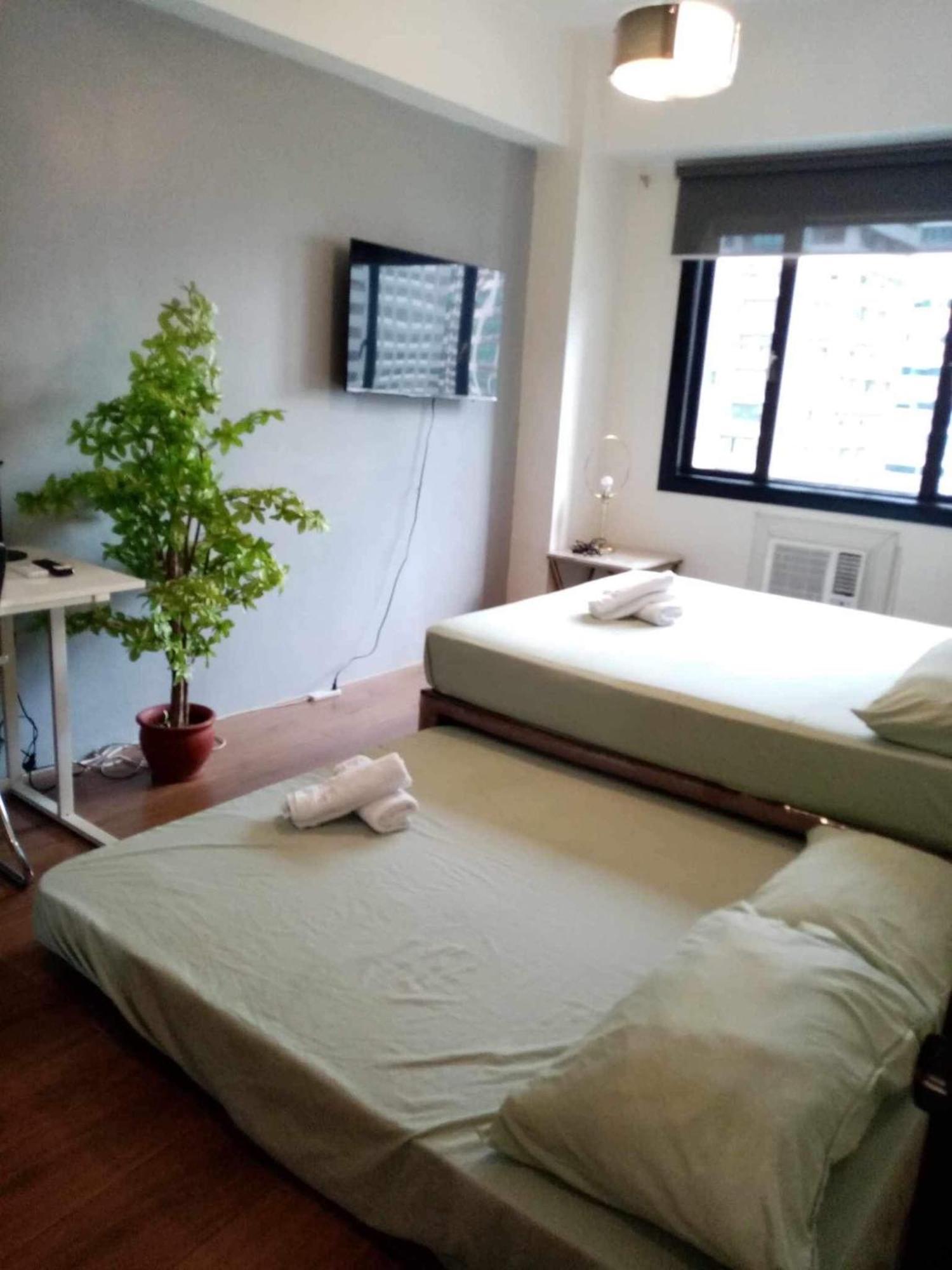 Spacious 1 Bedroom Unit Forbeswood Heights Taguig Oda fotoğraf